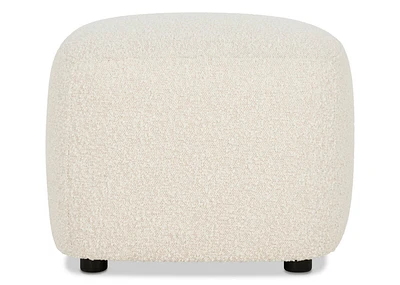 Kodie Ottoman -Amalie Ivory