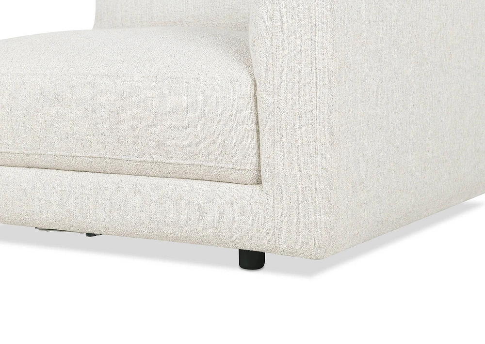Mila Right- Arm Chair Module -Sela Salt
