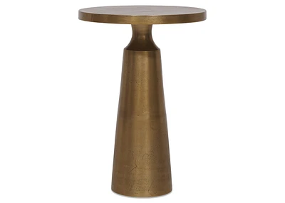 Gershwin Accent Table -Brass