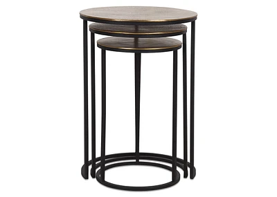 Mirri Nesting Table Set -Brass