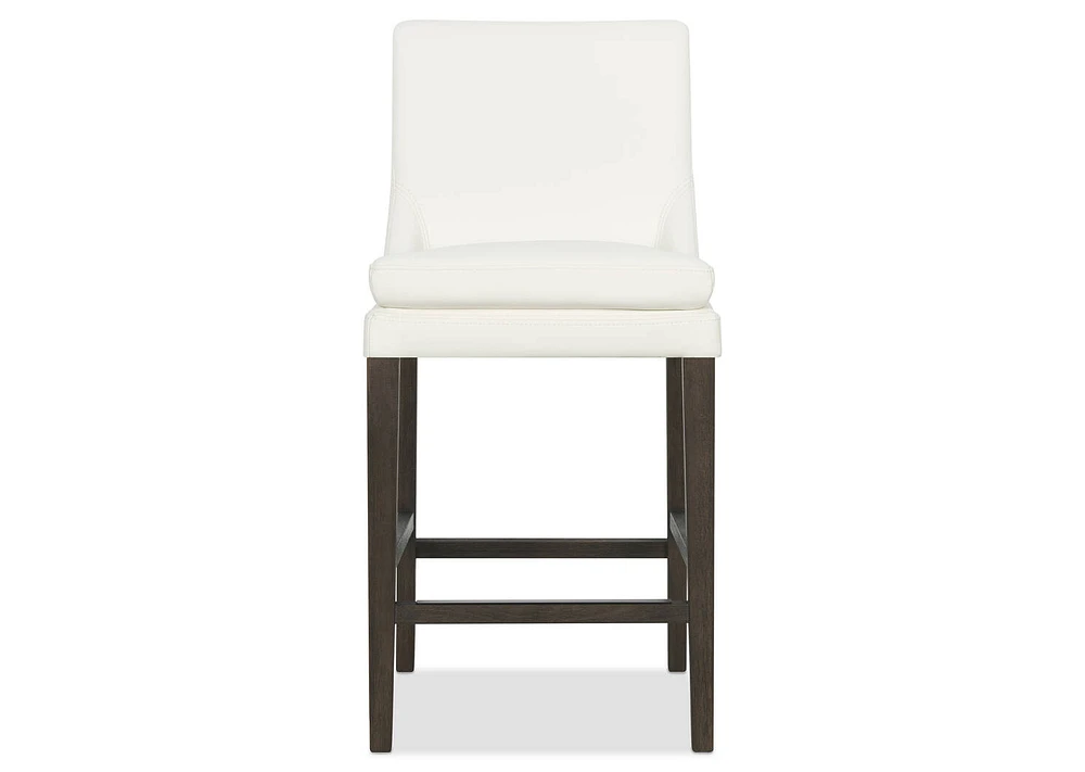 Murdoch Counter Stool -Becca Cream/Mink