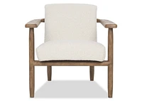 Tacona Armchair -Amalie Ivory