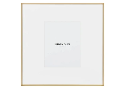 Russo Gallery Frame 11x14 Satin Brass