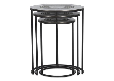 Modello Nesting Table Set -Charcoal