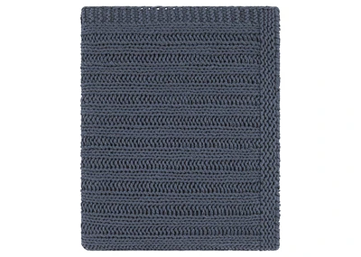 Emmons Cotton Throw Blue