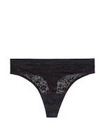 Smooth Lace High Cut Thong