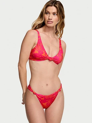 Knotted Bralette Bikini Top