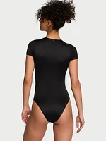 Bodywear by Victoria with FeatherSoft™ Innovation Short-Sleeve Bodysuit
