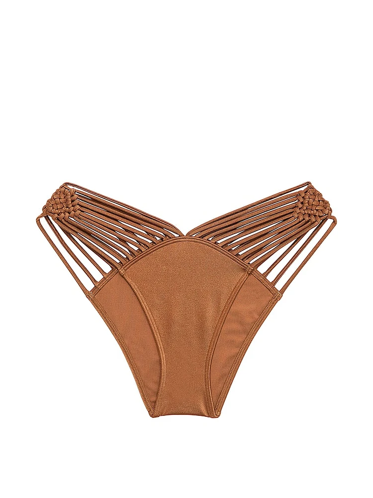 VS Archives Swim Macrame Brazilian Bikini Bottom