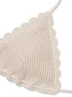 Crochet Monokini One-Piece Swimsuit