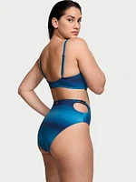Chain-Link Icon Push-Up Bikini Top