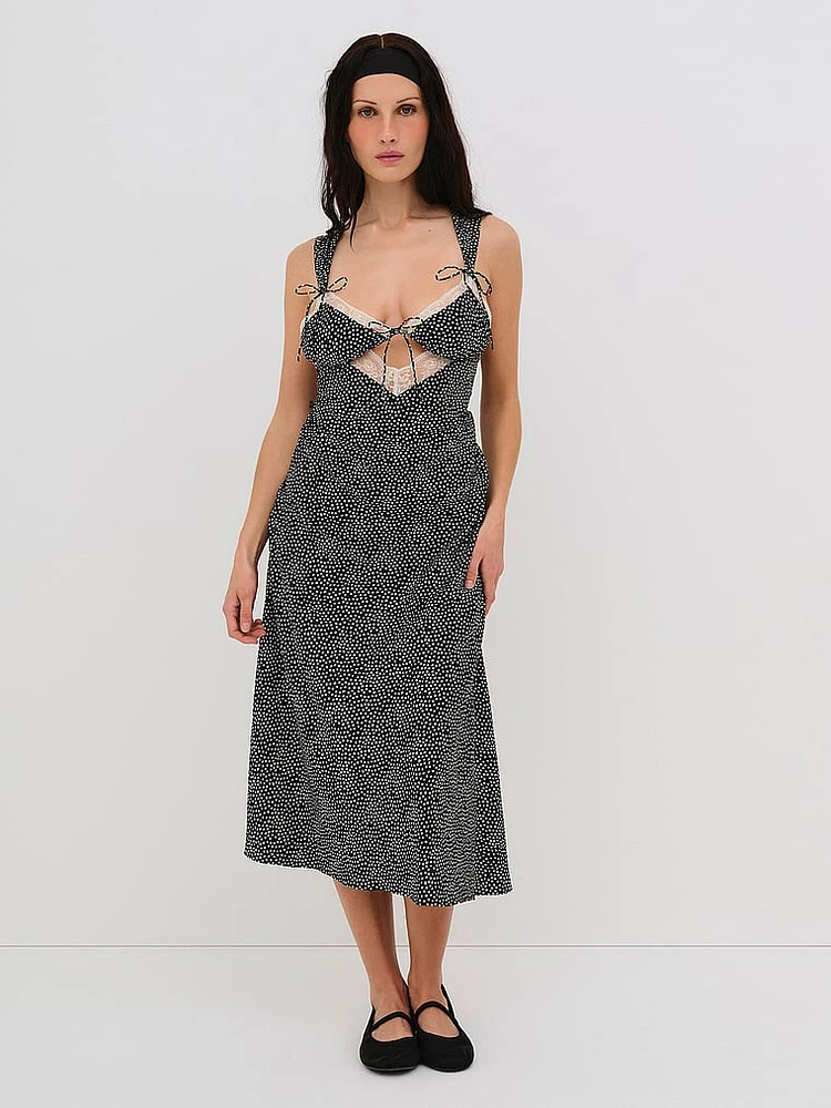 Evangeline Midi Slip Dress