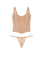 Classic Lace Corset Set