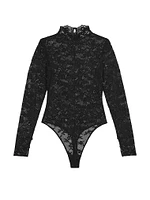 Lace Long-Sleeve Bodysuit