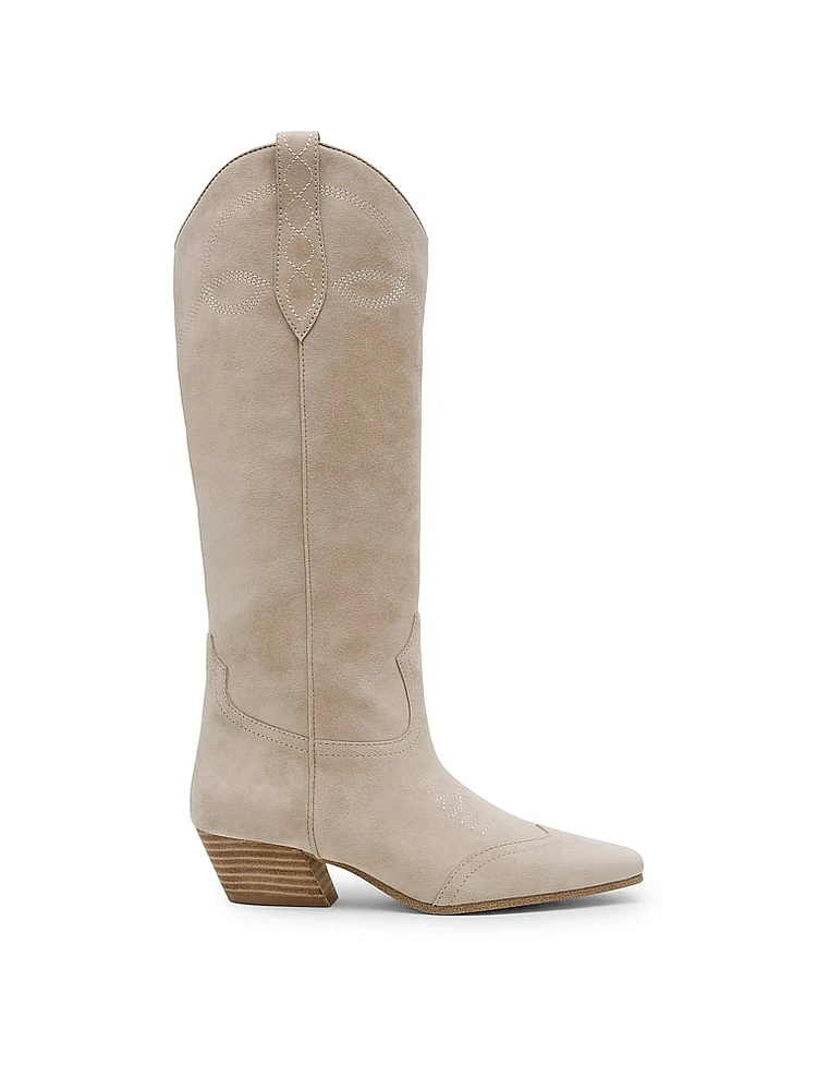 Dollie Sand Suede Boots