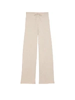 Luxe Crème Knit Lounge Pants