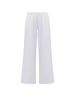 Pearl Luxury Satin Trouser