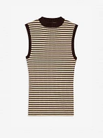 Mila Cloud Knit Sleeveless Sweater