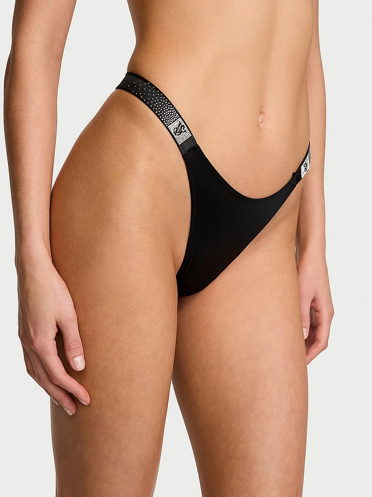 Starstruck Shine High-Leg Thong Panty