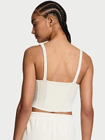 Featherweight Knit Corset Tank Top