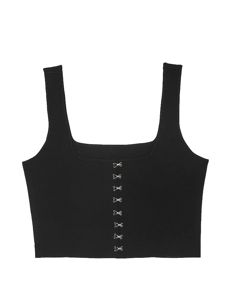 Atelier Victoria's Secret X Altuzarra Fine-Knit Hook & Eye Tank Top