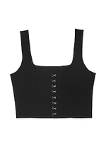 Atelier Victoria's Secret X Altuzarra Fine-Knit Hook & Eye Tank Top