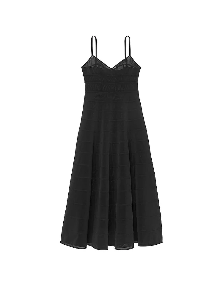 Atelier Victoria's Secret X Altuzarra Sheer Paneled Mesh Dress