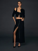 Atelier Victoria's Secret X Altuzarra Fine-Knit Hook & Eye Tank Top