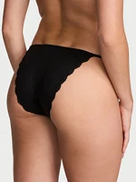 Lace-Trim Adjustable String Bikini Panty