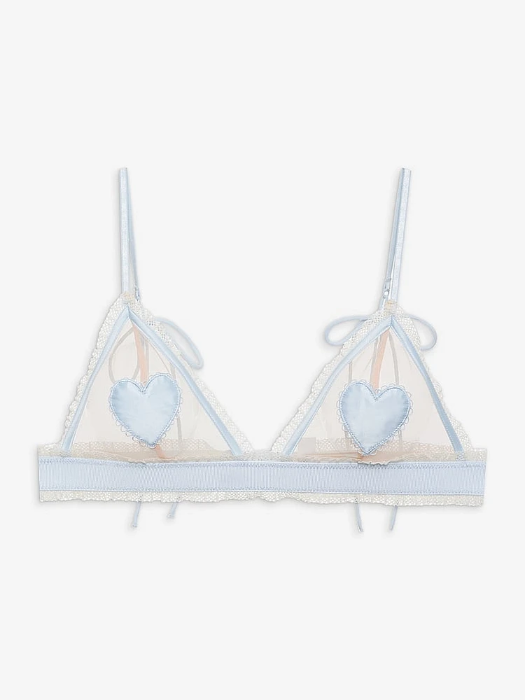 Heart Appliqué Bralette