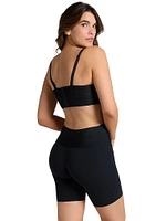 Moderate Compression Stay-in-Place Seamless Slip Shorts