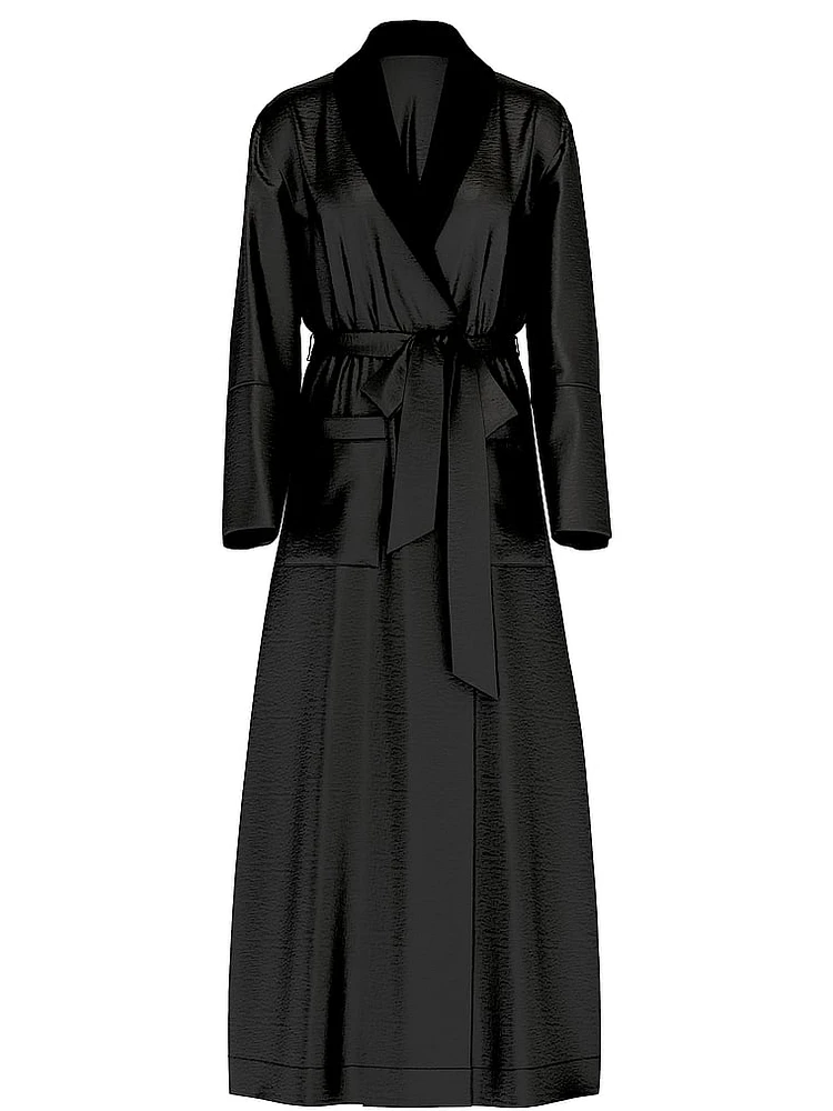 Luxe Satin Long Robe
