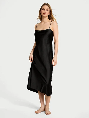Luxe Satin Long Slip Dress
