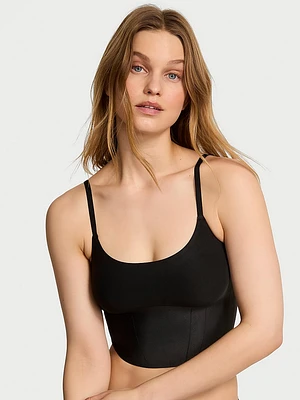 Shapewear by Victoria SmoothingShimmer™ Cinched Tank Top