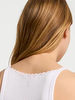 Pointelle Modal Slip Dress