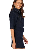 Hailey Denim Mini Dress