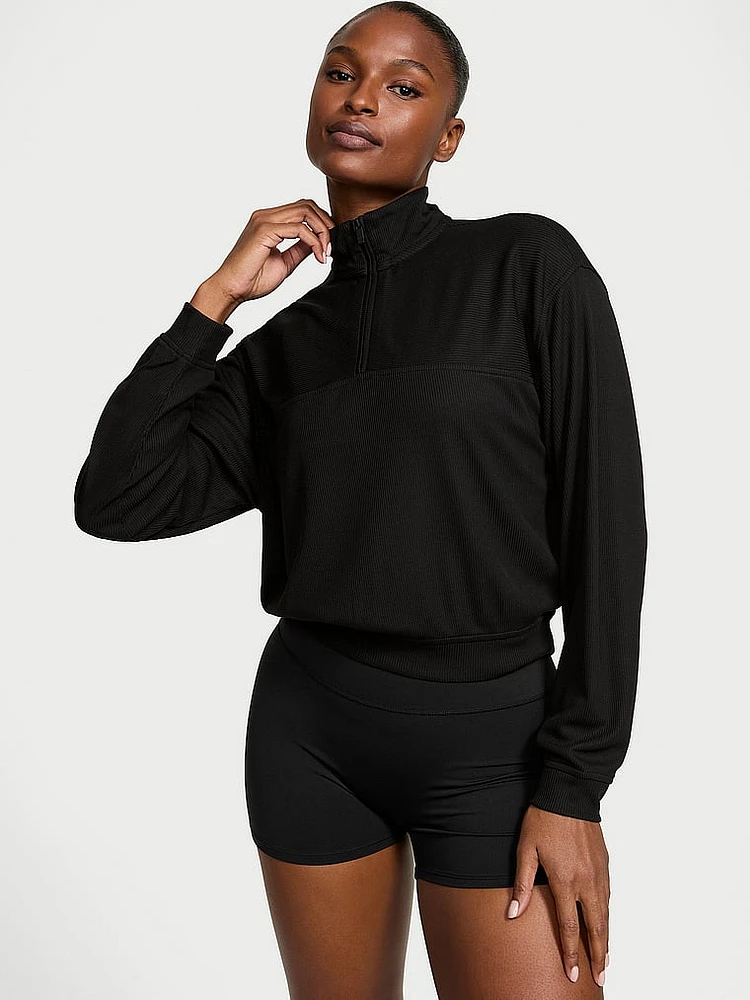 VSX Featherweight Ribbed Knit Half-Zip