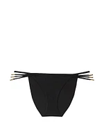 VS Archives Strappy Hardware String Bikini Bottom