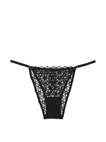 Geo Daisy Lace Adjustable Brazilian Panty