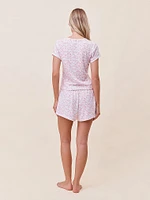Short-Sleeve Tee & Boxer Short Set