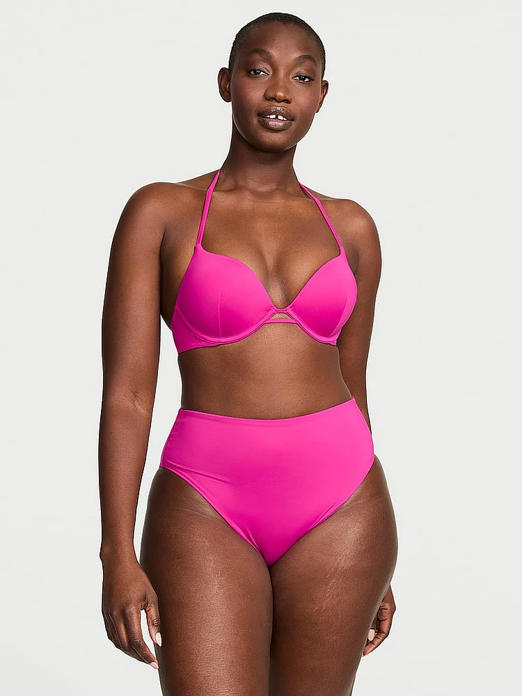 Essential Bombshell Add-2-Cups Diamanté Push-Up Bikini Top