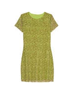 Beachwear Mesh Mini Dress