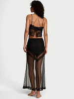 Rose Lace Cami & Skirt Set