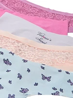 7-Pack No-Show Thong Panties