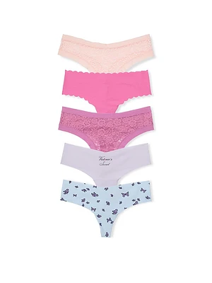 7-Pack No-Show Thong Panties