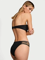 VS Archives Strappy Hardware Bandeau Bikini Top