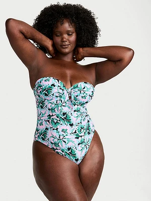 Boho Beach Push-Up Cheeky One-Piece Swimsuit