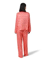 Tabitha Satin Long Pajama Set