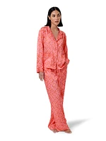 Tabitha Satin Long Pajama Set