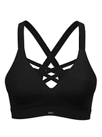 VSX Lightweight Mesh Plunge Sports Bra